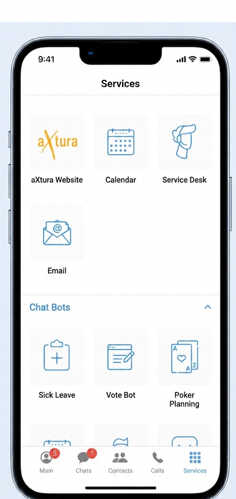 Área personal del empleado en aXtura SmartApps